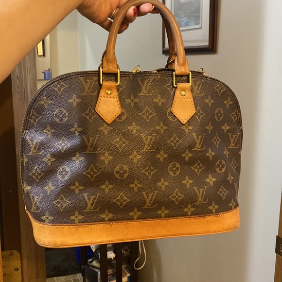 Authentic Louis Vuitton Alma Shoulder Bag PM Brown - Picture 10 of 12